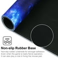 thumbnail image 6 of Jahosin Large Gaming Mouse Pad with Stitched Edges,[35.4x15.7In] Extended Mouse Pad with Non-Slip Natural Rubber Base for Gamer/Desktop/Office/Home 90x40 BluespaceJ, 6 of 6