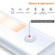 thumbnail image 3 of LED Luz de armario Sensor de movimiento 3000-6500K Lámpara de noche con pilas para cocinas Baños Ar Tomshoo  Lámpara de armario, 3 of 7