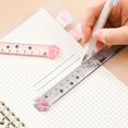 thumbnail image 4 of FYBTOF 9 Pcs Cute Cat Paw Stationery Set, Kawaii Cat Stationary Kit School Supplies Including Eraser Correction Tape Highlighters Sticky Notes Ruler Pencil Box School Office Supplies (Red)-5327, 4 of 5