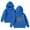 E-214Blue, variant on FAOWME Big Girls Boys Hoodies With Pocket Long Sleeved Bow Print Comfortable Fashion Loose Fit Sweatshirts For Fall Winter Outerwear Black 2-3 Years
