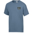 thumbnail image 2 of Men's ComfortWash  Blue West Virginia Mountaineers Big Name T-Shirt, 2 of 3