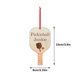 thumbnail image 3 of Ganfancp Regalo de Madera Pickleball Artesanía En Madera Ofertas Del Día 1X Listado, 3 of 7