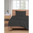 thumbnail image 2 of Mainstays Basic Value Microfiber Bed Sheet Set, Grey Stone, Twin-XL, 3 Piece, 2 of 7