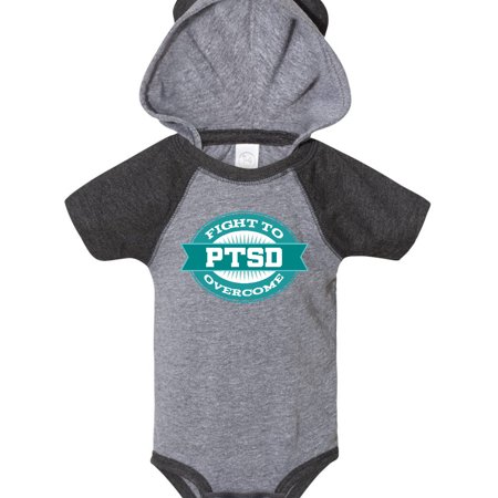 

Inktastic PTSD Awareness Fight Overcome Gift Baby Boy or Baby Girl Bodysuit