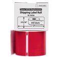 thumbnail image 2 of HOUSELABELS Compatible DYMO 30256 RED Shipping Labels (2-5/16" x 4"), strong permanent adhesive, compatible with DYMO LW 450, 4XL, Rollo & Zebra Desktop Printers, 2 Rolls /600 Labels, 2 of 9