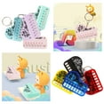 thumbnail image 2 of Mini Electronic Keyboard Keychain Pendant Portable Music Toy with Illuminated Keys for Music Lovers & Gift Buyers, 2 of 9