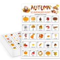 thumbnail image 1 of Tarjetas de búsqueda del tesoro de otoño de Hoolerry, 30 unidades, 13 x 18 cm, 1 of 7
