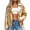 Gold, variant on Womens Faux Leather Moto Jacket Lapel Collar Long Sleeve Zip Up Jacket Stylish Belted Waist Outerwear Streetwear with Pocket