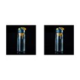 thumbnail image 4 of Advancent Botella de agua a prueba de fugas para deportes, taza para beber té, boca ancha, Fitness, correr, ciclismo, bebida con cuerda, lago azul, 480ML Type1 NO1 Advancent CBP235807, 4 of 5