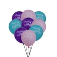 thumbnail image 5 of Juego de 15 globos con estampado de sirena, confeti, suministros para fiestas de cumpleaños, globos de látex, decoración para fiestas., 5 of 5
