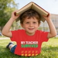 thumbnail image 3 of AWZXDE T-Shirts pour Enfants et Tout-Petits Rentrée des Classes Imprimé Manches Courtes Col Rond T-Shirt, 3 of 5