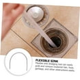 Sink Overflow Cleaning Brush 1pc Handle Bendable Flexible Drain Clog
