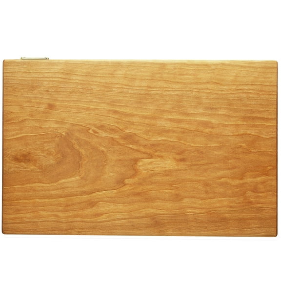 Reversible Prime II Cherry Wood Edge Grain Handmade Cutting Board 10" x 15" x 1-1/4"