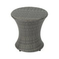 thumbnail image 3 of Christopher Knight Home Adriana Outdoor Boho Wicker Accent Table by  Grey, 3 of 5