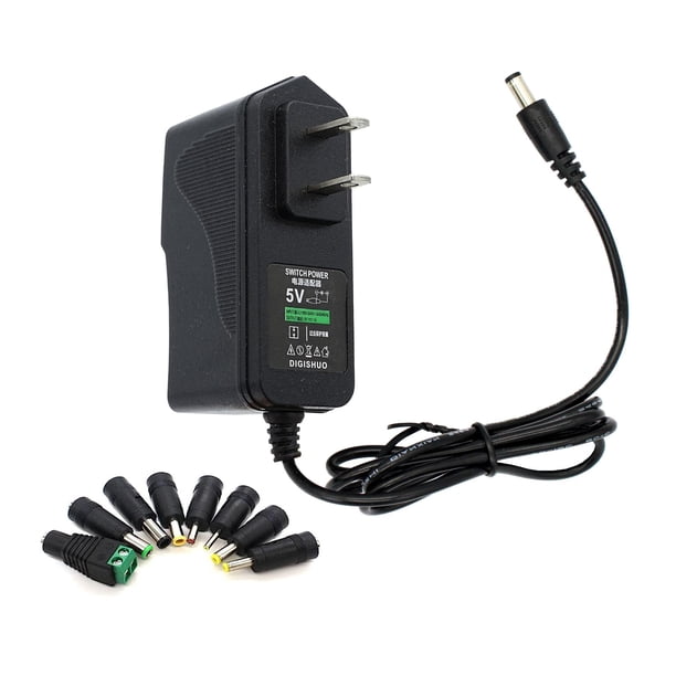 Adaptador de fuente de alimentación DIGISHUO DC 5V 1A 5W para tira de LED