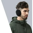 thumbnail image 4 of Orejeras clásicas de forro polar, plegables detrás de la cabeza, calentadores de orejas de invierno para mujeres y hombres Xemadio CJWUS-1425, 4 of 6