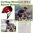 thumbnail image 3 of Bookk Bike With Built In LED Light Ventilated Cycling Cap For Men Women Outdoor Riding Headgear Adjustable Strap, 3 of 6