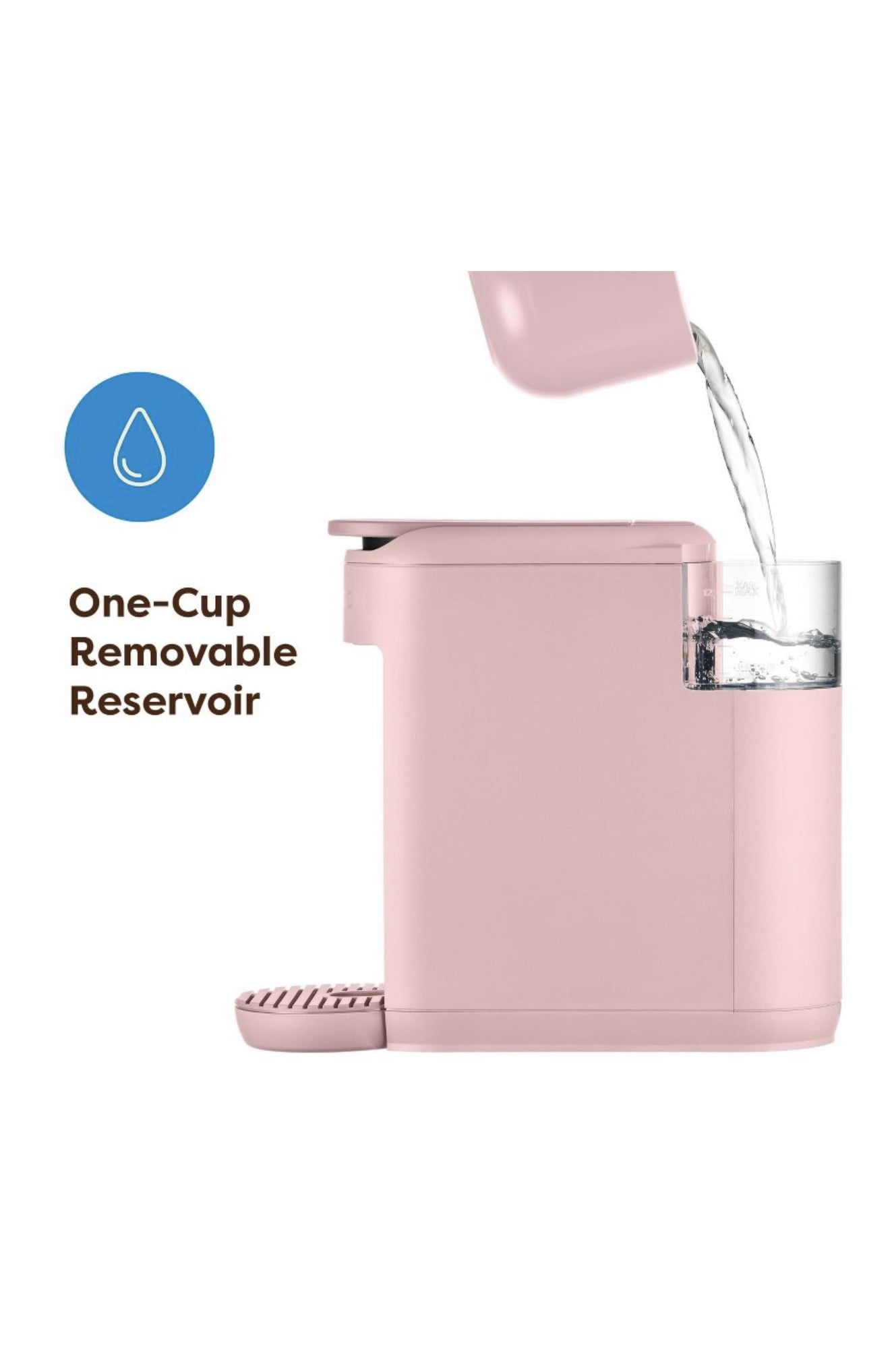 Keurig K-Mini Mate Single-Serve K-Cup Pod Coffee Maker  Pink Sands