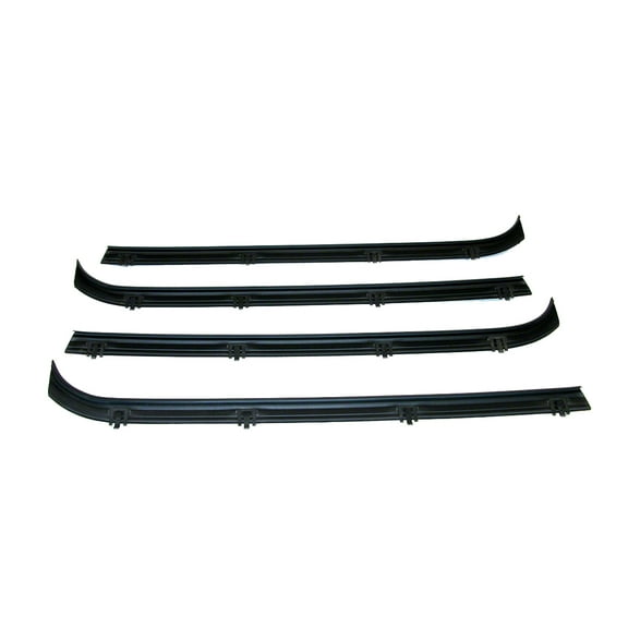 DOOR SEAL; INNER AND OUTER WEATHERSTRIP BELT; DRIVER AND PASSENGER    SIDE 4 PIECE KIT