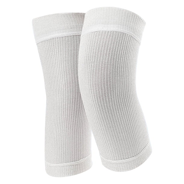 Almohadillas de Rodilla de Yoga Almohadillas de Rodilla de Seda Sintética Resistentes Al Deslizamiento Protección de la Rodilla de la Pierna Fría Protección de la Rodilla de la Pierna Fría