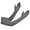 Dark Gray, variant on 1 Pair Silicone Anti-slip Palm Flip Fingertip Long Arm Sleeves Solid Color Anti-UV High Elasticity Women Outdoor Ice Silk Long Cycling Gloves Costume Accessories