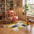 thumbnail image 3 of ODIKA 3'x5' Ultra-Soft Throw Mat, Personalized Photo Abstract Block Layout Rectangular Diatomaceous None Washable, Bare feet friendly, Easy Care Indoor rug for Bedside, Vanity, 3 of 7
