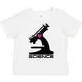 thumbnail image 3 of Inktastic Love Science Microscope and Heart Boys or Girls Toddler T-Shirt, 3 of 5