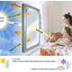 thumbnail image 4 of One Way Mirror Window Film Silver Reflective Window Film Self Adhesive Sun Block Window Sticker Anti UV Heat Control Privacy Protection Glass Tint Sti, 4 of 5