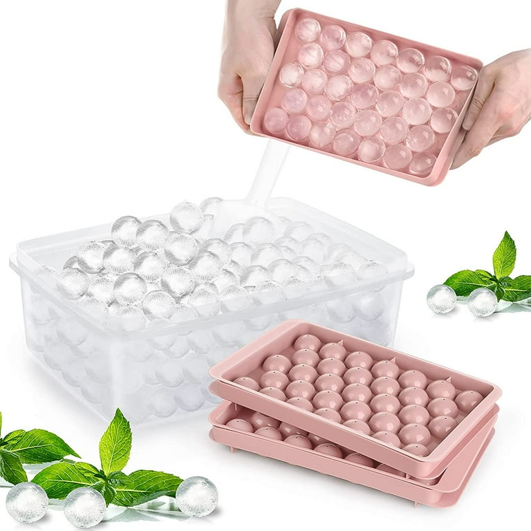 Ice Molds, Ice Cube Tray for Freezer, for Cocktails Whiskey