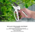 thumbnail image 4 of Hand Pruner, Labor Saving Protective Low Friction Coating Incisive Pruning Shears Accurate Cuts with Pulley for Harvesting Plants, 4 of 8