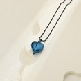 thumbnail image 5 of Cremation Heart Urn Necklace Ashes Jewelry for Women Men Keepsake Pendant Memorial Locket Ash Holder Angel Wing with Charm Heart for Loved Ones, 5 of 6