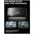 thumbnail image 4 of Dual Polarized Microscope Polarized Ring Light 64 LED Anti Glare NO Reflections Ultra Bright for Most Microscope Lamp,1 * Polarized Ring Light,Black, 4 of 6