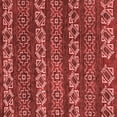 thumbnail image 1 of Ahgly Company Machine Washable Indoor Square Oriental Red Modern Area Rugs, 4' Square, 1 of 1
