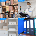 thumbnail image 7 of GREENCYCLE 6PK Compatible for Dymo Letratag Refills 91330 91331 91332 91333 91334 91335 Paper & Plastic 1/2" 12mm Label Tape for LetraTag Plus LT100H LT100T Label Maker, 7 of 7