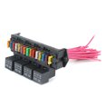 thumbnail image 2 of Cable de 12 V Caja de Automóvil de 15 Caja de Bloqueo de Cable Múltiple Caja de Control de CircuitO Portavasos Con Relé, 2 of 7