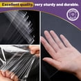 thumbnail image 4 of AGALI 100 Count Self-Sealing Clear Plastic T-Shirt Bags, 12x16 Inches Cellophane Bags for Clothing & Apparel with 100 Round Stickers in Mixed Sizes, 4 of 6