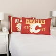 thumbnail image 4 of NHL Calgary Flames 2-Pack Pillowcases, 20" x 30", 4 of 7