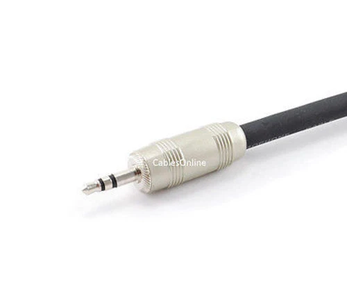 6Ft Kirlin 3.5Mm Trs Plug To Xlr Male Ofc Noise-Free Audio Mixer Cable