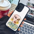 thumbnail image 4 of "Agregue un toque de diversión y funcionalidad a su iPhone con una funda plateada mate de doble capa para teléfono", 4 of 4