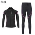 thumbnail image 3 of Traje de neopreno de 1,5 mm para hombre y mujer, para mantenerse caliente bajo el agua, para buceo, kitesurf, surf, pesca submarina, chaqueta, pantalones, ropa, traje de neopreno, 3 of 5