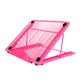 thumbnail image 1 of Soporte plegable para computadora portátil Soporte portátil ajustable para computadora portátil Soporte de acero laminado en frío, Rosa Monstrate EL4098-02B, 1 of 2