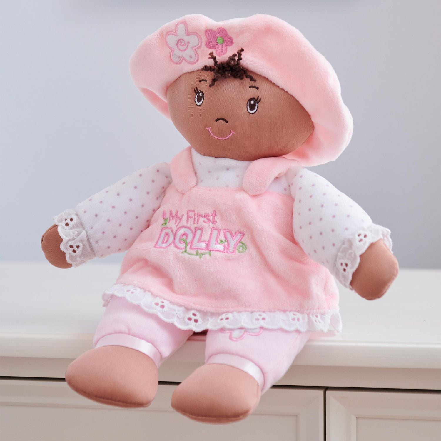 GUND Baby My First Dolly, Plush Doll for Babies and Toddlers, Pink