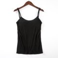 thumbnail image 1 of Camisola deportiva de verano para mujer con almohadilla para el pecho integrada, tirantes finos ajustables para los hombros, 1 of 6