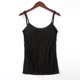 thumbnail image 1 of Camisola deportiva de verano para mujer con almohadilla para el pecho integrada, tirantes finos ajustables para los hombros, 1 of 6