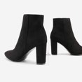 thumbnail image 4 of Botas DREAM PAIRS SIANNA-1 negras con tacón grueso y tobilleras, 4 of 8