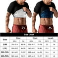 thumbnail image 2 of POP CLOSETS Sauna Sweat Suit Men Weight Loss Shapewear Heat Trapping Sweat T-Shirt Compression Vest, 2 of 7