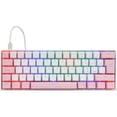 thumbnail image 2 of Teclado Gamer Mecanico GameFactor KBG560 Switch Rojo RGB USB Blanco, 2 of 5
