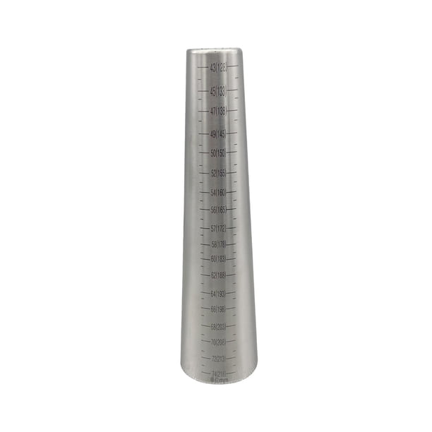 Mandril para pulseras, herramienta para reparar joyas, herramienta para dimensionar brazaletes, palo para hacer pulseras Huevo de acero inoxidable