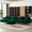 Emerald Green, variant on Rophefx 127.6" Large Modular Cloud Sofa,Velvet U Shaped Sectional Sofa Couch with Ottoman,Central Console,Cup Holders,USB Port,Comfy Deep Seat Sofa Set for Living Room Furniture,Emerald Green