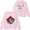 Pink, variant on Pouya Merch Grim Reaper Tour Crewneck Sweatshirt Men Women Long Sleeve Streetwear Graphic Tops